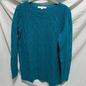 Cable Crewneck Sweater